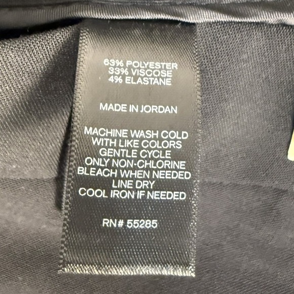 EXPRESS EDITOR Barely Boot Low Rise Black Pants Women Size 0R - Picture 8 of 8